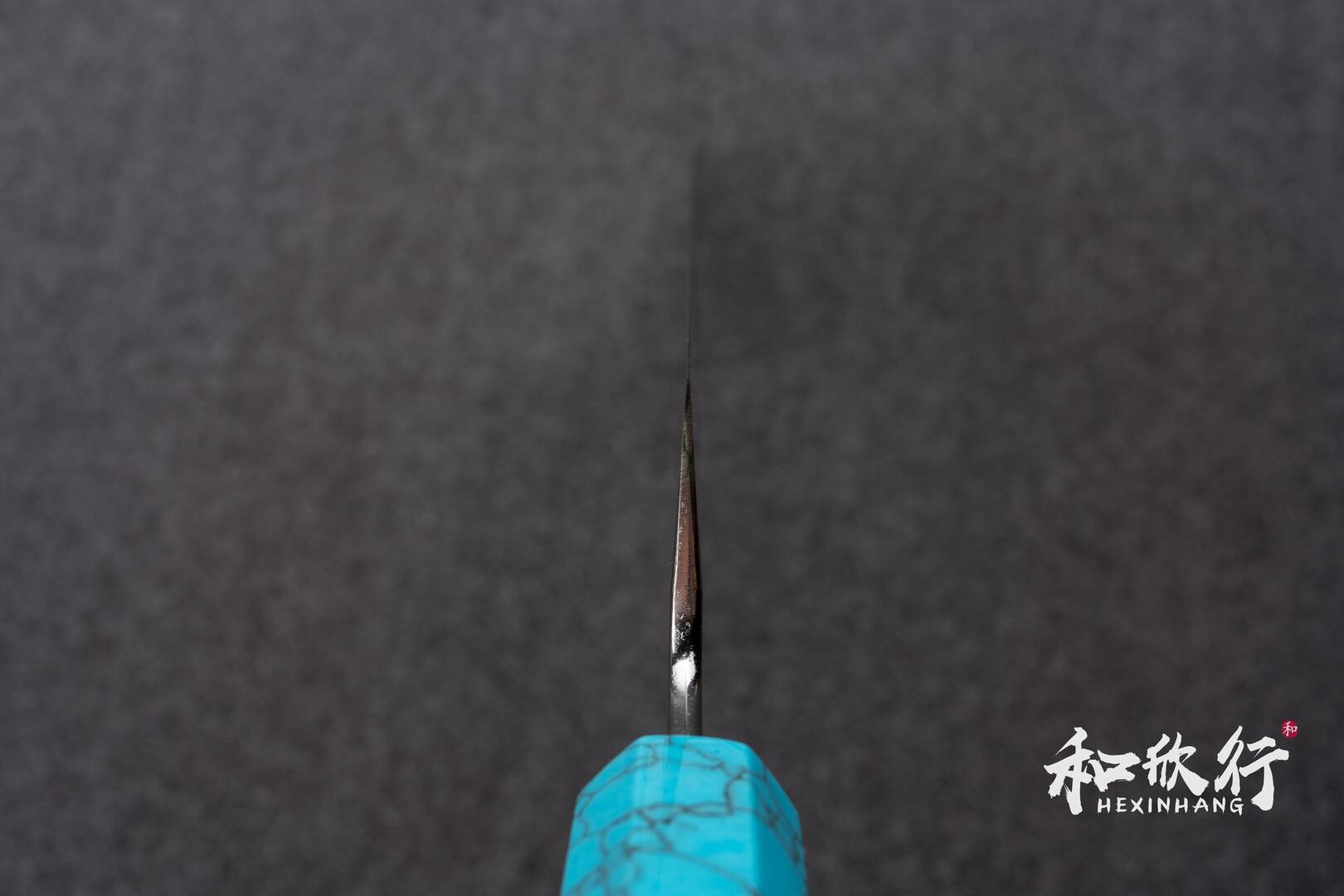 初心Hatsukokoro X 中川作白三鋼本燒切付牛刀240 mm